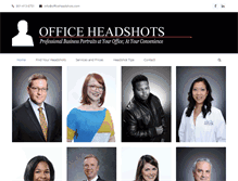 Tablet Screenshot of officeheadshots.com